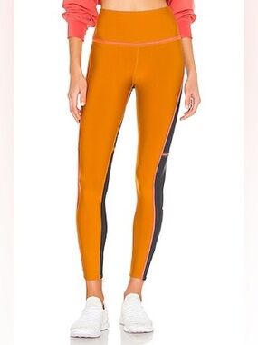 Alo 7/8 High Waist Element Legging - Bronze/Anthracite
